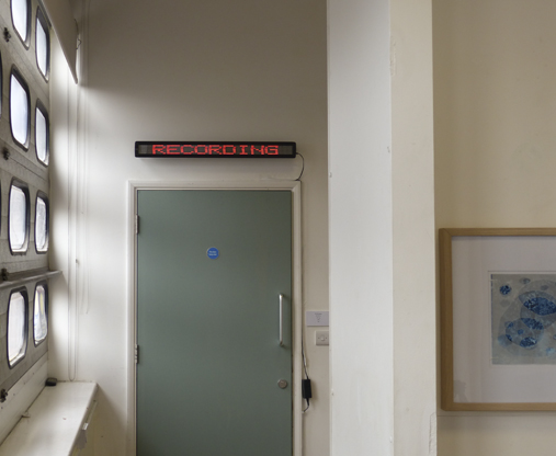 Philip Bradshaw, Installation view, Recording, Exhibition of Works 2018